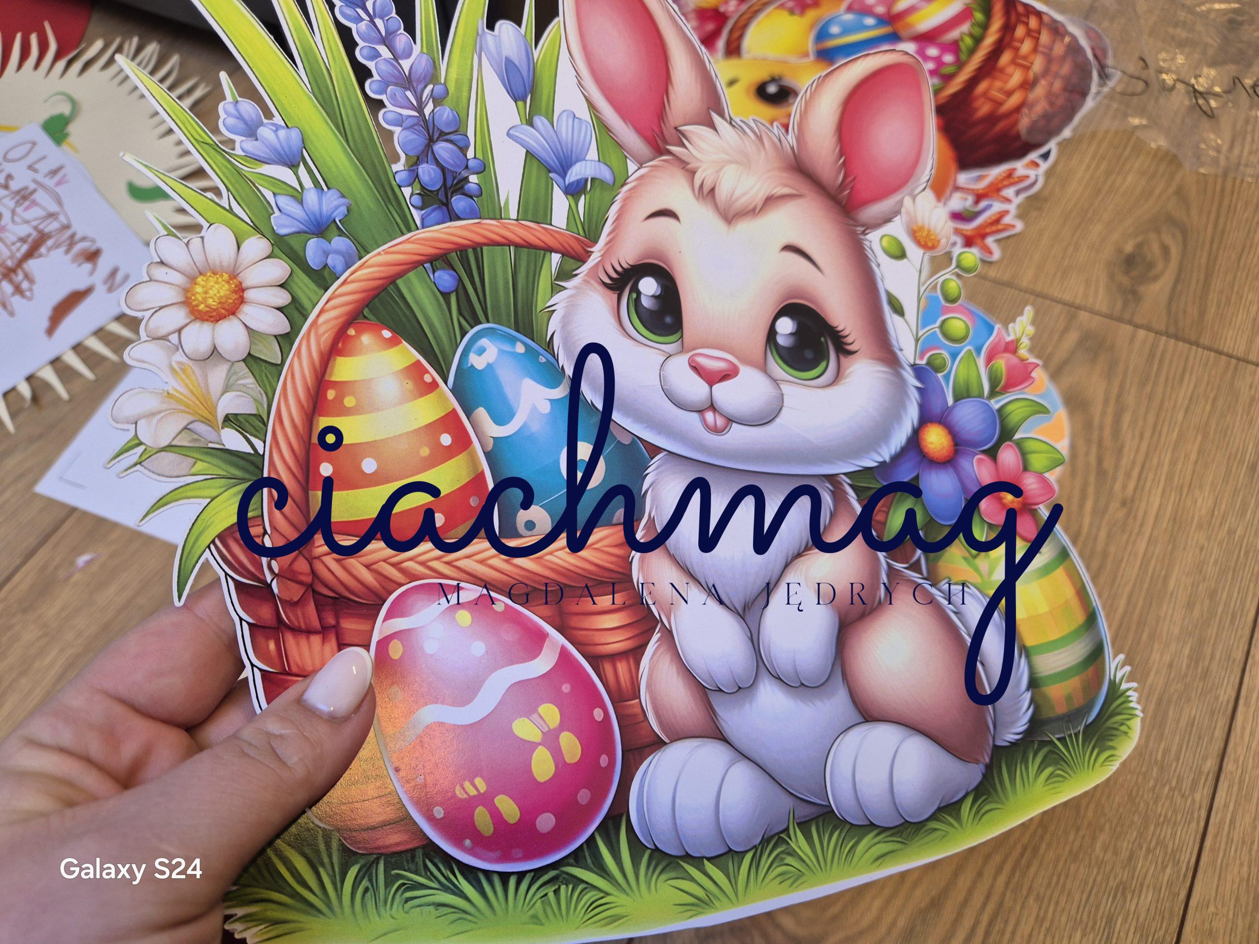 króliczek wielkanocny 7 (wydruk)