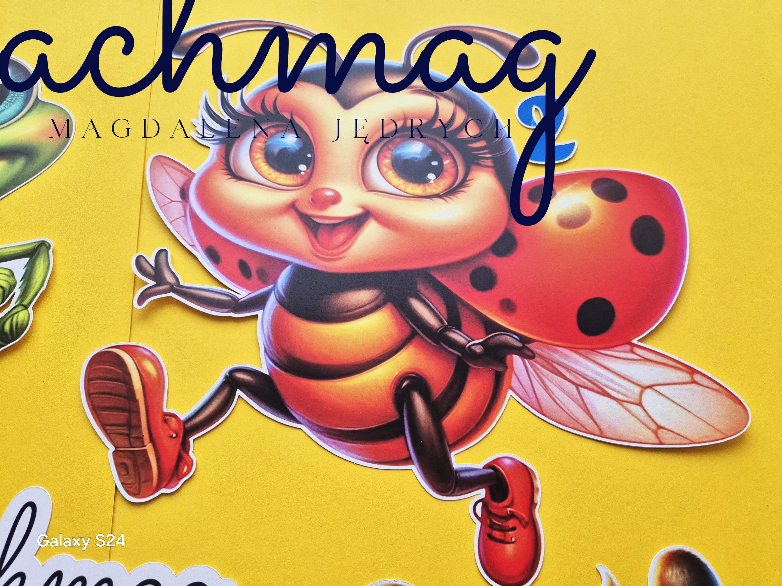 Komplet z robaczkami (druk) - obrazek 5